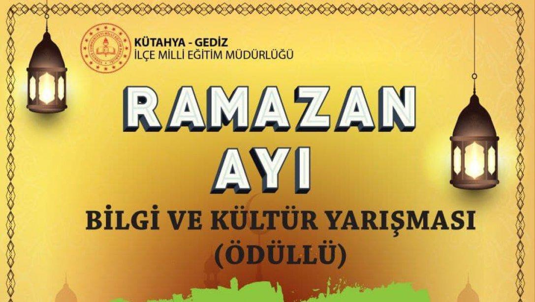Ramazan Ayı Bilgi ve Kültür Yarışması